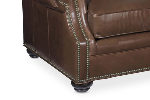 Anthony Traditional Classic Leather Club Chair