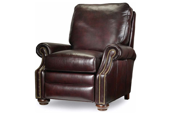 Anthony Leather Pillow Back Recliner Chair