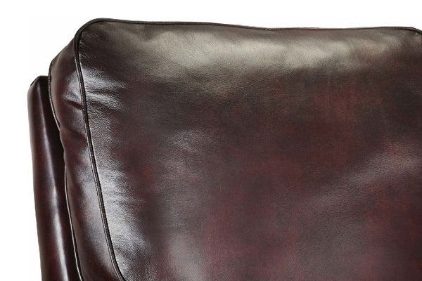Anthony Leather Pillow Back Recliner Chair