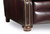 Image of Anthony Leather Pillow Back Recliner Chair