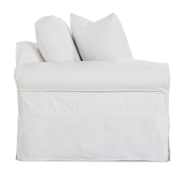 Bethany Slipcovered Loveseat "Ready To Ship" (Photo For Style Only)