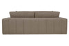 Image of Aria 97 Inch "Quick Ship" Fabric Upholstered 2 Cushion Sofa