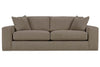 Image of Aria 97 Inch "Quick Ship" Fabric Upholstered 2 Cushion Sofa