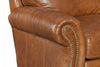 Image of Arlington Traditional Leather Pillow Back Reclining Chair