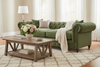 Image of Armstrong Forest 96 Inch Chesterfield "Quick Ship" Sofa