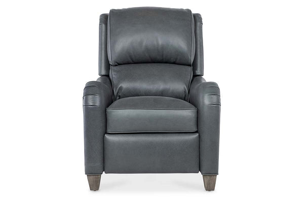 Aster Leather Power English Arm Bustle Back Living Room Reclining Chair