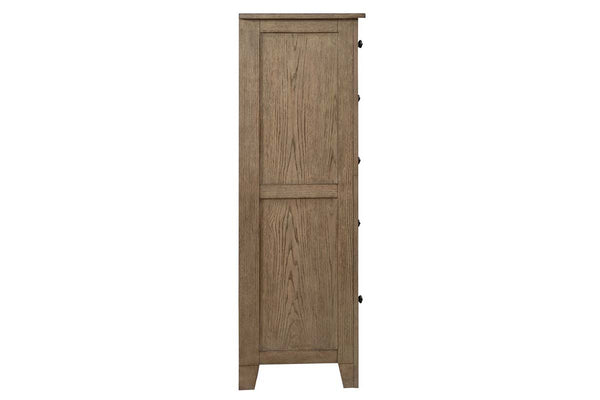 Atkins Mission Style Queen Or King Wood Sleigh Bed "Create Your Own Bedroom" Collection