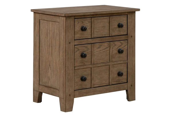 Atkins Mission Style Queen Or King Wood Sleigh Bed "Create Your Own Bedroom" Collection