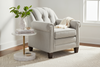 Image of Aubrey Traditional 8-Way Hand Tied Sofa Collection With Tufted Back