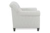 Image of Aubrey Traditional 8-Way Hand Tied Fabric Chair With Tufted Tight Back