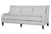 Image of Audrey Nickel 84 Inch "Quick Ship" Sofa