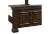 Image of Baird Queen Or King Brownstone Panel Bed "Create Your Own Bedroom" Collection
