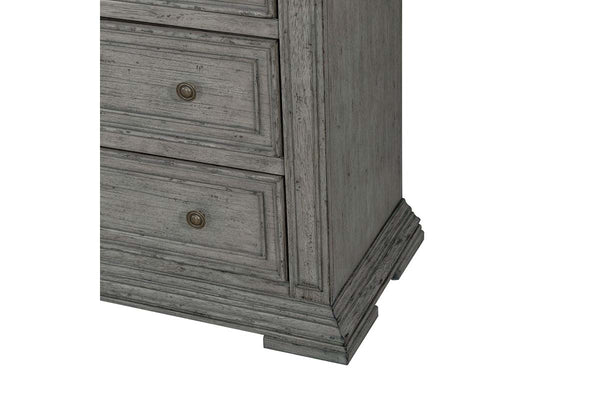 Baird Queen Or King Graystone Panel Bed "Create Your Own Bedroom" Collection