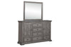 Image of Baird Queen Or King Graystone Panel Bed "Create Your Own Bedroom" Collection