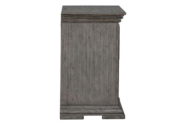 Baird Queen Or King Graystone Panel Bed "Create Your Own Bedroom" Collection