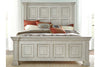 Image of Baird Queen Or King Whitestone Panel Bed "Create Your Own Bedroom" Collection