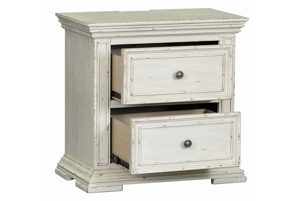 Baird Queen Or King Whitestone Panel Bed "Create Your Own Bedroom" Collection