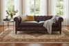 Image of Barrington 84 Inch Chesterfield Apartment Sofa