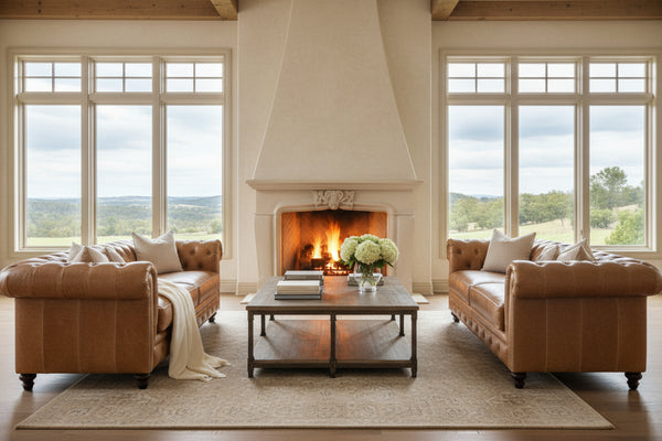 Benedict 88 Inch Chesterfield Sofa