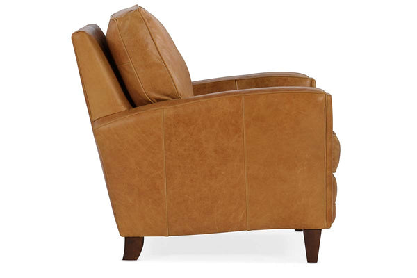 Benjamin Transitional Leather Club Chair