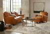 Image of Benjamin Transitional Leather 8-Way Hand Tied Furniture Collection