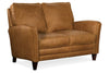 Image of Benjamin Transitional Leather Loveseat
