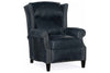 Image of Bennett Leather Wing Back Reclining Chair