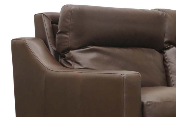 Bryer 110 Inch Power Leather WALL HUGGER THREE RECLINING SEATS Sofa