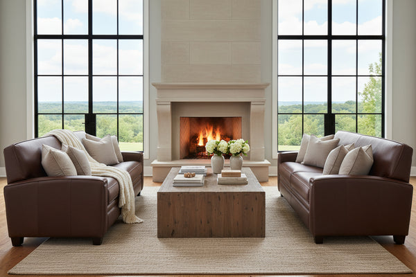 Burton Soho Style Two Seat Sofa Group