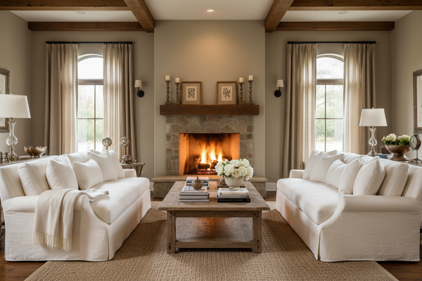 Calista 85, 98 Or 110 Inch Hand-Crafted Oversized Slipcovered Sofa