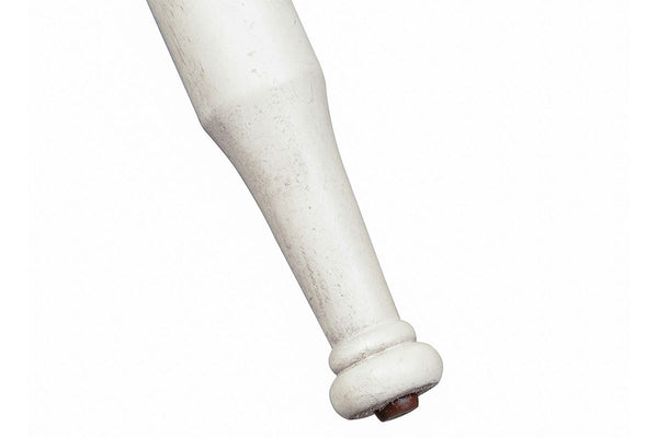 Carlee Antique Linen Modern Farmhouse 7-Piece Trestle Table Dining Set