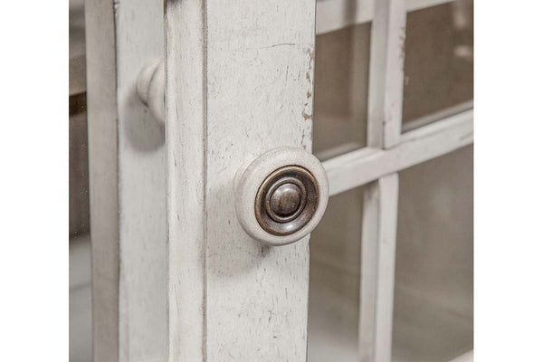 Carlee Antique Linen Modern Farmhouse Storage Dining Server