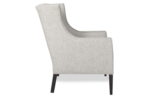 Carole 8-Way Hand Tied Fabric Tight Back Wingback Accent Chair
