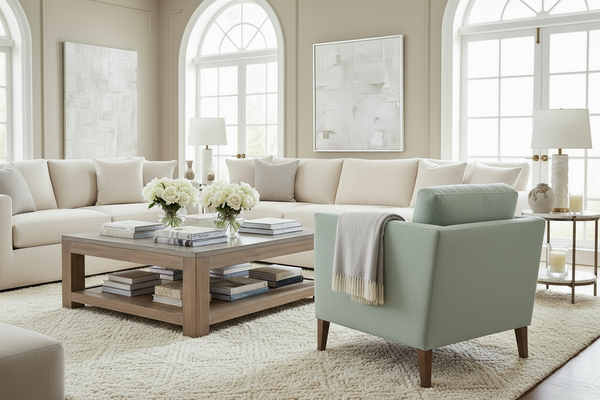 Cassandra 8-Way Hand Tied Contemporary Sofa Collection