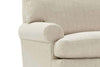 Image of Cecily Fabric Upholstered Rolled Arm Fabric Accent Chair