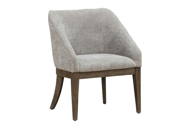 Channing 5 Piece Contemporary Round Oval Pedestal Dining Table Set With Upholstered Chairs