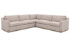 Image of Chelmsford "Quick Ship" Three Piece Pillow Back Sectional (As Configured)
