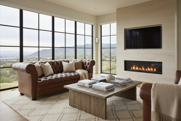 Chesterfield Tufted Leather Sofa Furniture Collection