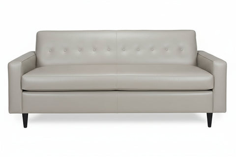 Chet 79 Inch Mid-Century Modern Single Bench Seat Apartment Sofa