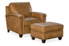 Image of Clifford Transitional Leather Ottoman