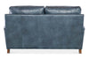 Image of Clifford Transitional Pillow Back Leather Loveseat