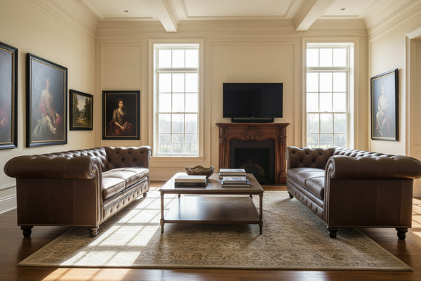 Colburn Tufted 8-Way Hand Tied Chesterfield Sofa / Sleeper