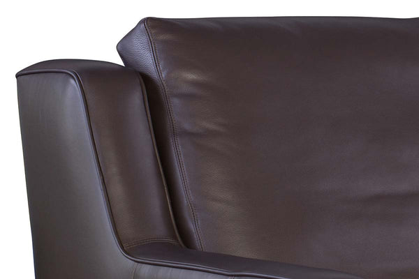Collins Leather Power "WALL HUGGER" Pillow Back Living Room Reclining Chair
