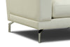 Image of Colson Modern Pillow Back Leather Club Chair