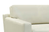 Image of Colson Modern Leather Pillow Back Loveseat