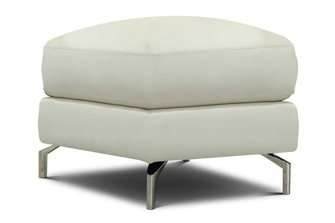 Colson Modern Leather Pillow Top Foot Stool