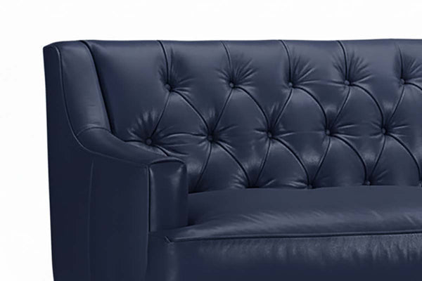 Cosmopolitan 81 Inch Leather Apartment Sofa