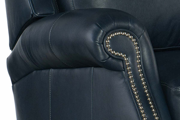 Cutler Leather SWIVEL/GLIDER Pillow Back Reclining Chair