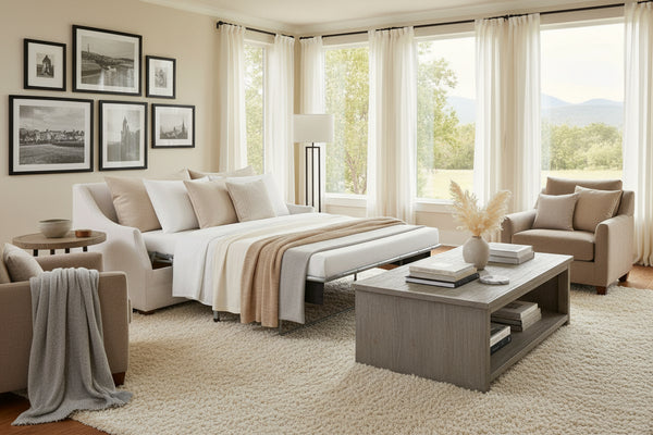 Darcy Fabric Sculpted Sloping Track Arm Collection