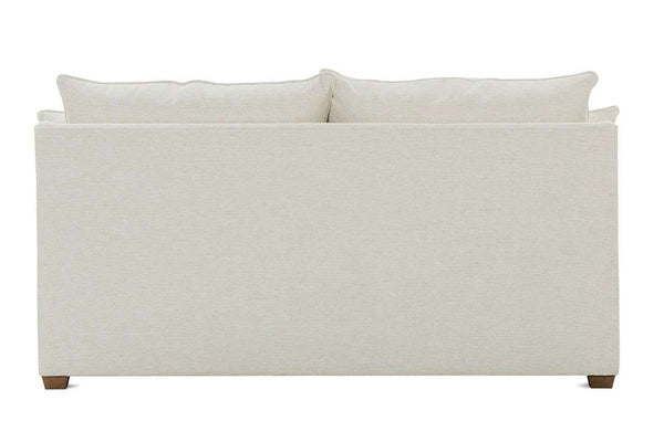 Darcy 78 Inch Two Cushion Or Single Bench Seat Fabric Apartment Sofa